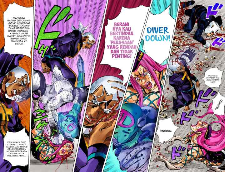 JoJo no Kimyou na Bouken - Stone Ocean chapter 135 halaman 5