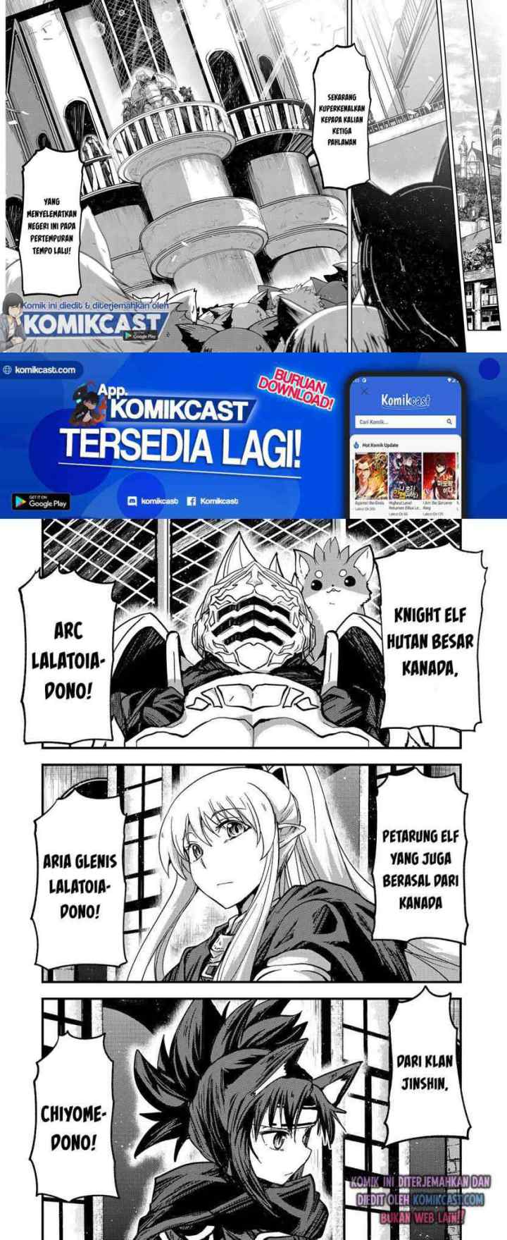 Gaikotsu Kishi-sama, Tadaima Isekai e Odekakechuu chapter 43 halaman 4