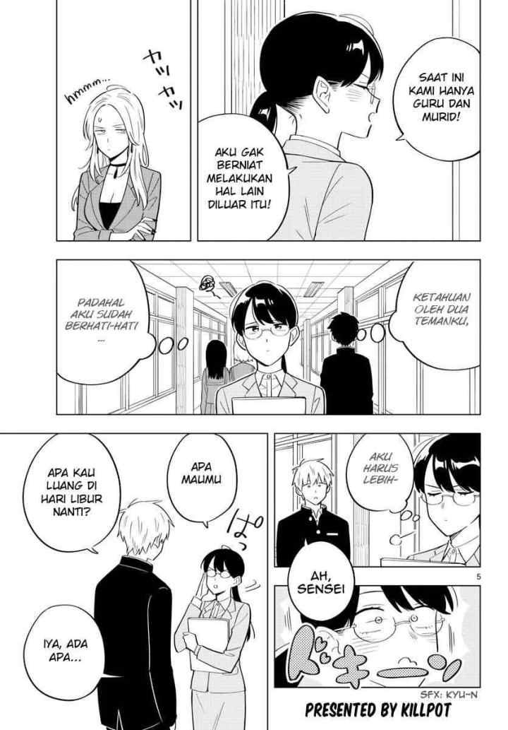 Sensei wa Koi wo Oshierarenai chapter 32 halaman 6