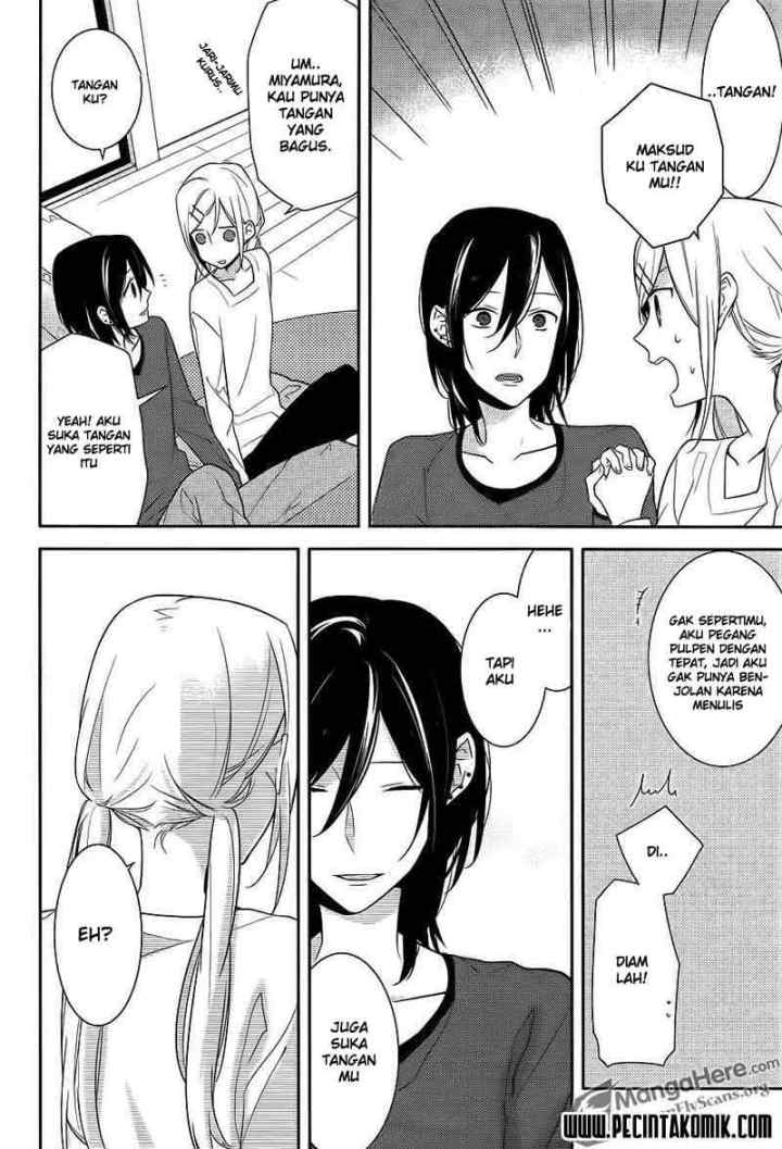 Horimiya chapter 13 halaman 14