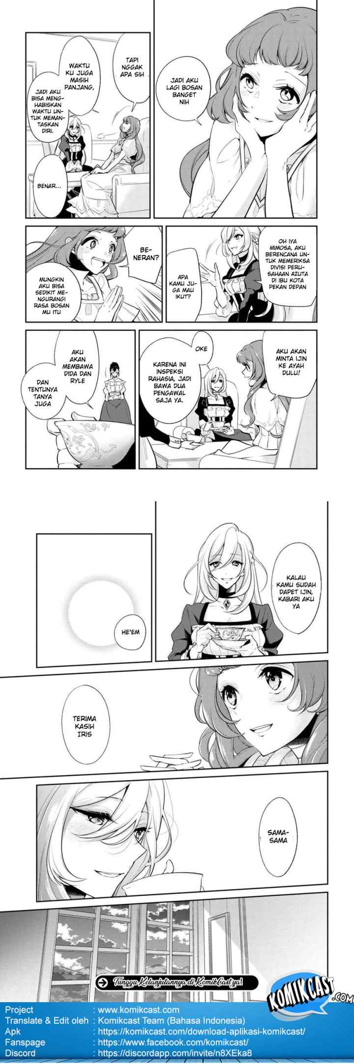 Koushaku Reijou no Tashinami chapter 32 halaman 10