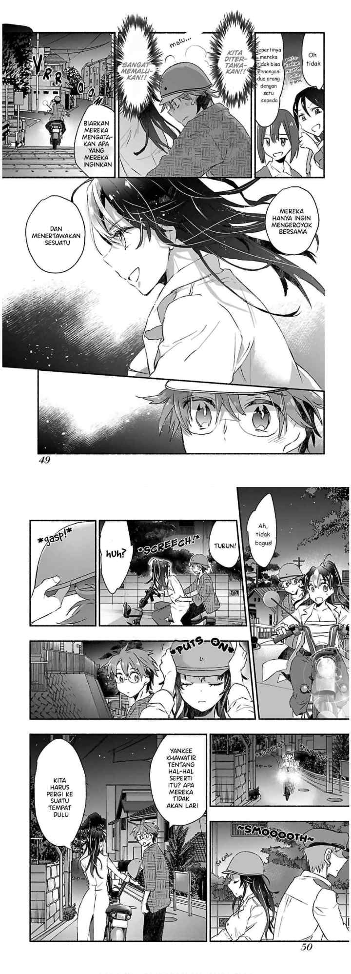 Yankee Musume ni Natsukarete Kotoshi mo Juken ni Shippai Shisou Desu chapter 2 halaman 8