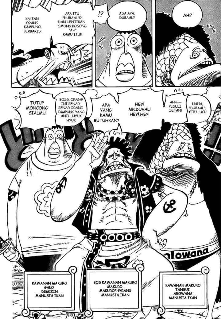 One Piece chapter 492 halaman 6