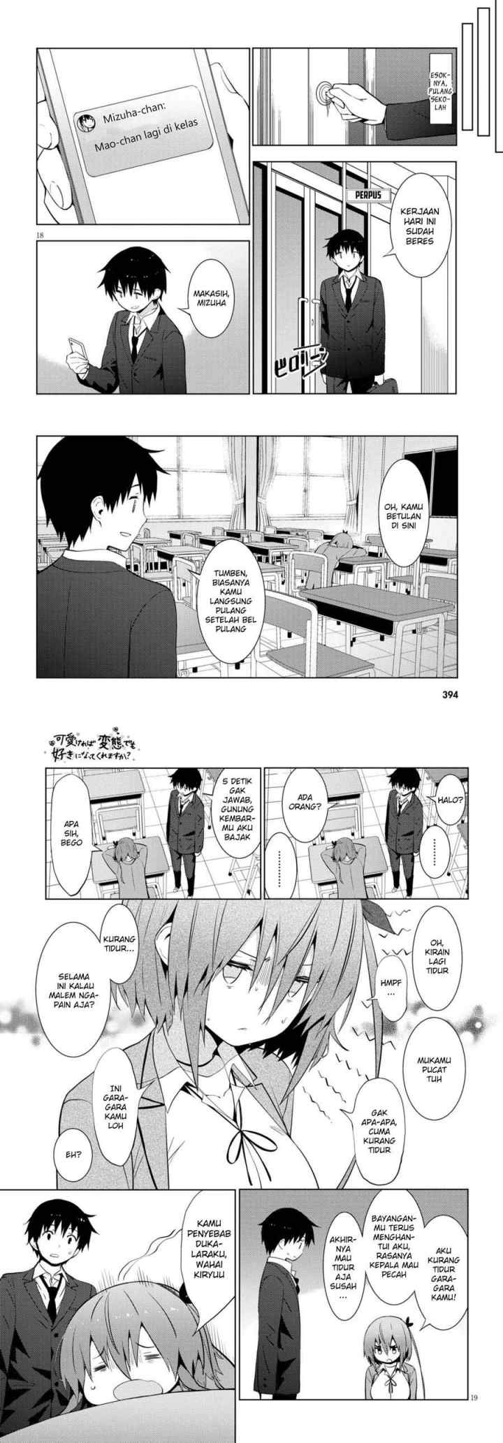 Kawaiikereba Hentai demo Suki ni Natte Kuremasu ka? chapter 11 halaman 10