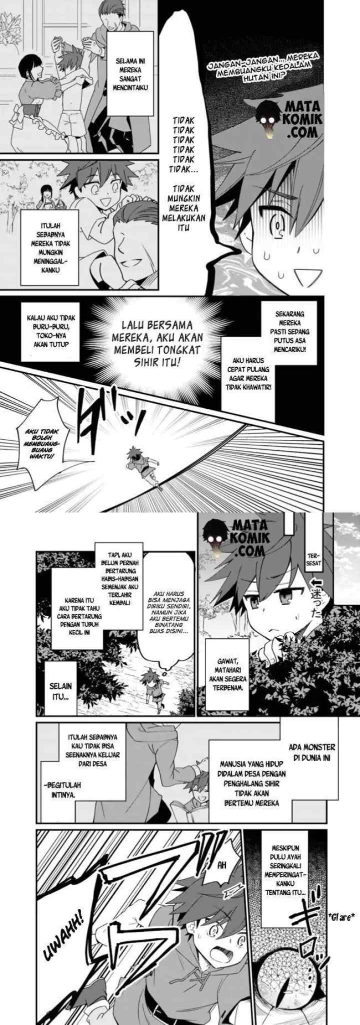 Doryoku Shisugita Sekai Saikyou no Butouka ha Mahou Sekai wo Yoyuu de Ikinuku chapter 1 halaman 6