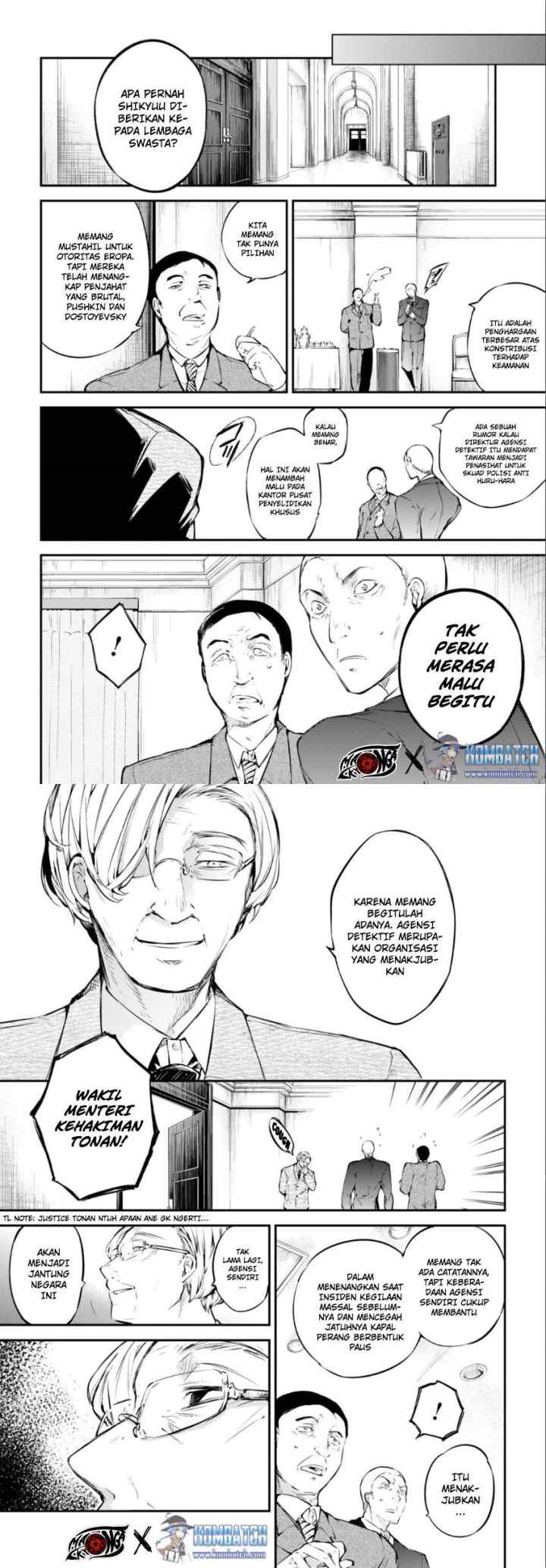 Bungou Stray Dogs chapter 57 halaman 6