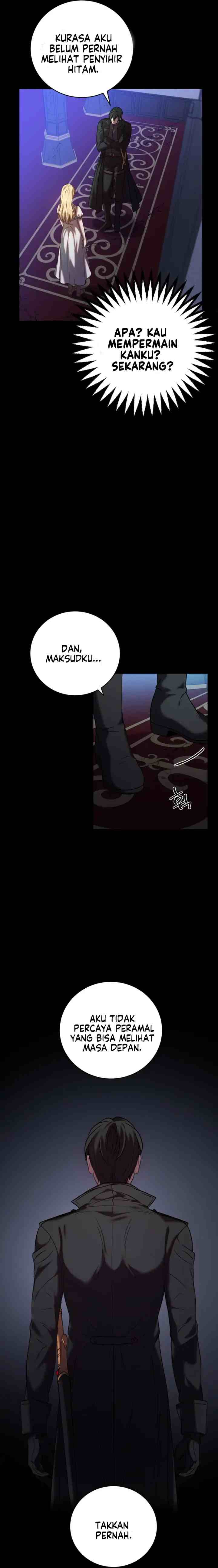 The Villain in the Horror Game Dreams of the Heroine Every Night chapter 3 halaman 8