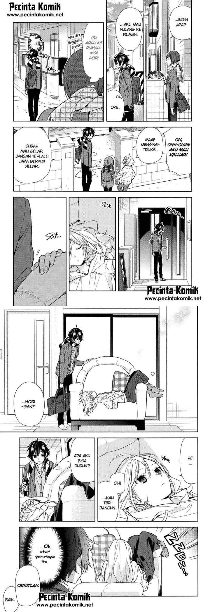 Horimiya chapter 99 halaman 12