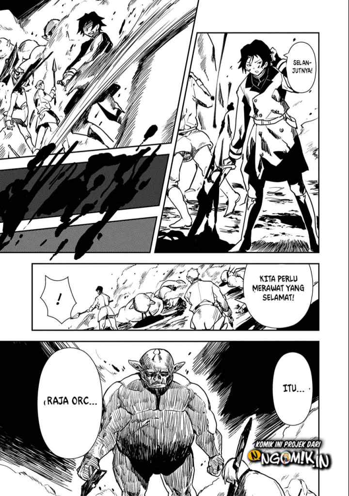 When I Reincarnated I Was a Soldier?! ~A Man Called the Red Shinigami~ chapter 1.1 halaman 12