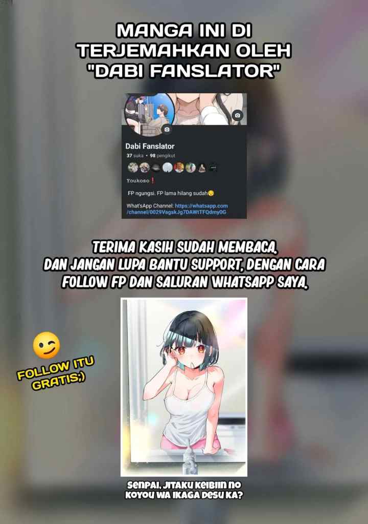 Senpai, Jitaku Keibiin no Koyou wa Ikaga Desu ka? chapter 2.3 halaman 20