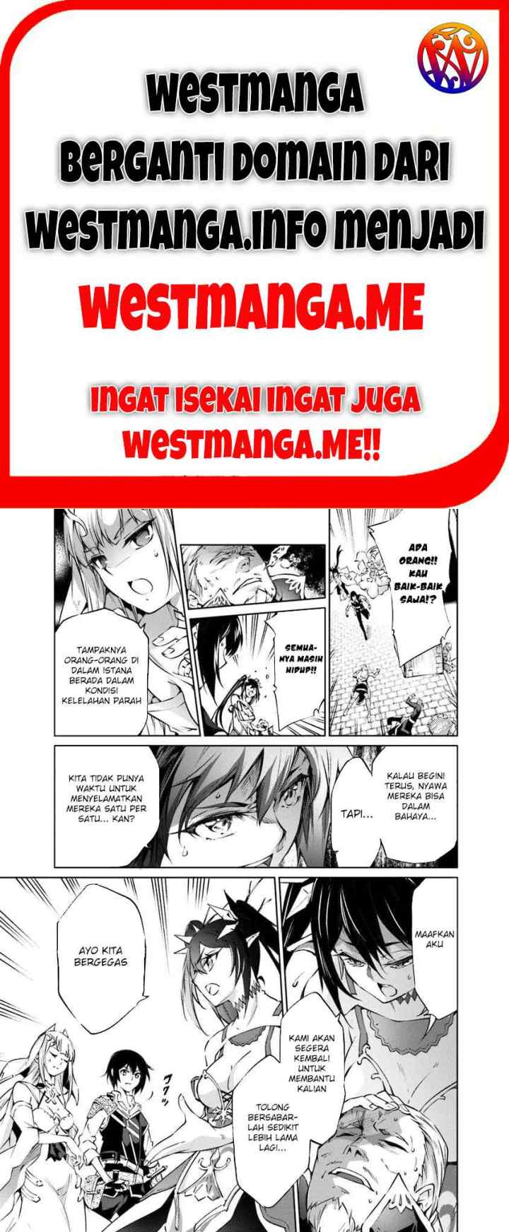 Kamigami ni Sodaterare Shimo no, Saikyou to Naru chapter 55 halaman 17