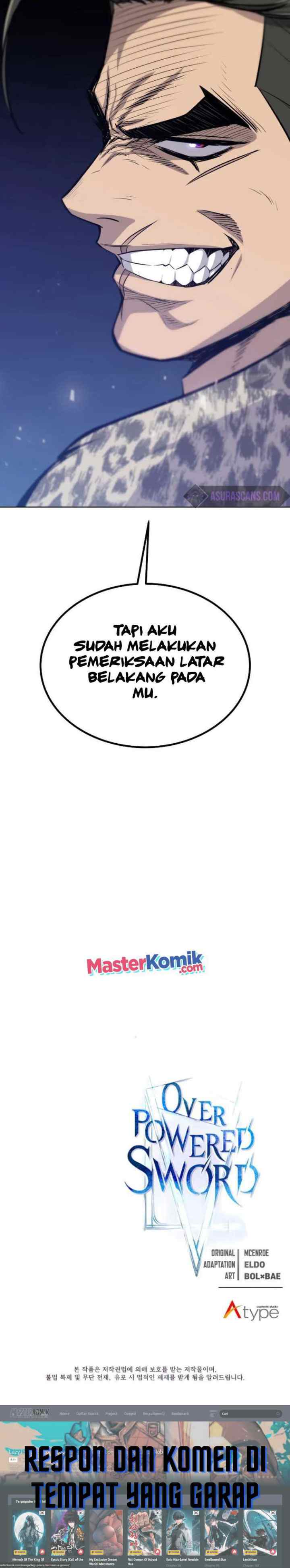 Overpowered Sword chapter 25 halaman 18