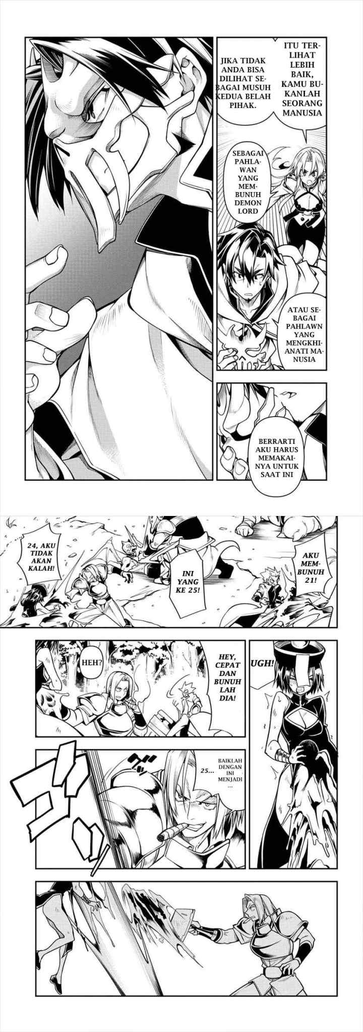 Manadeshi ni Uragirarete Shinda Ossan Yuusha, Shijou Saikyou no Maou Toshite Ikikaeru chapter 1.2 halaman 7