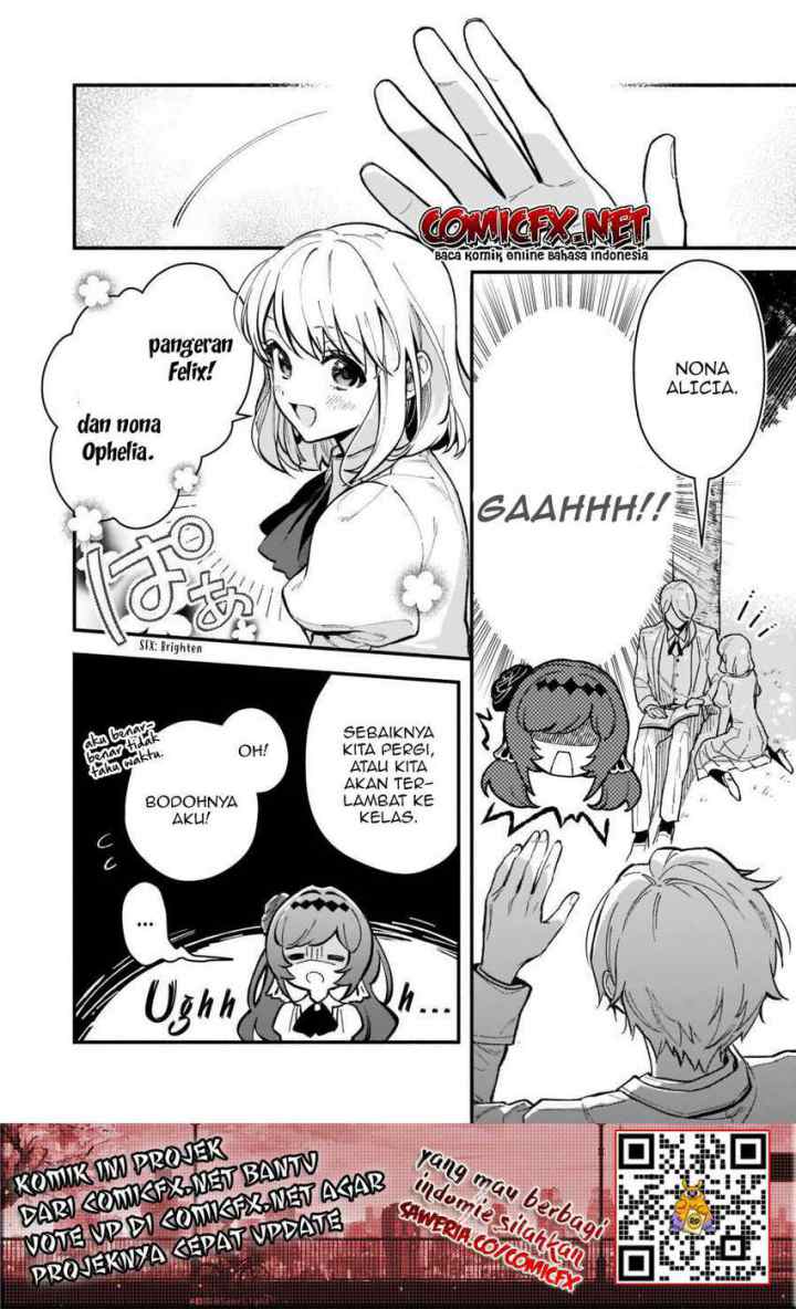 Akuyaku Reijou Route ga Nai Nante, Dare ga Itta no? chapter 7.2 halaman 7