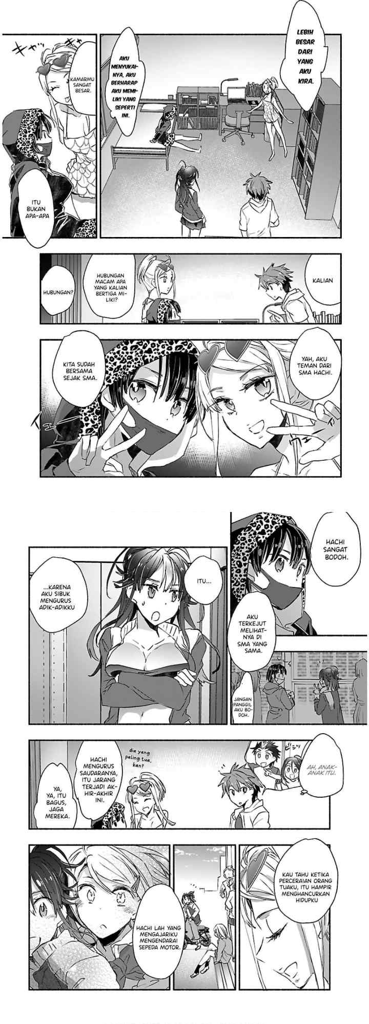 Yankee Musume ni Natsukarete Kotoshi mo Juken ni Shippai Shisou Desu chapter 6 halaman 8