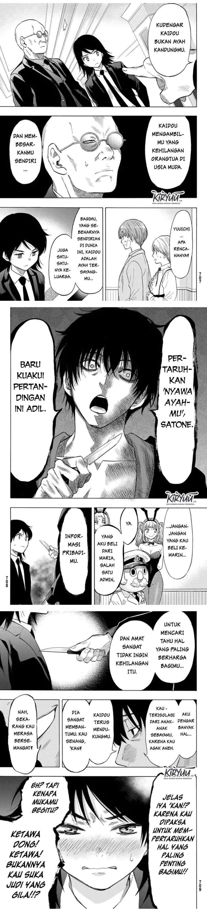 Tomodachi Game chapter 61 halaman 14