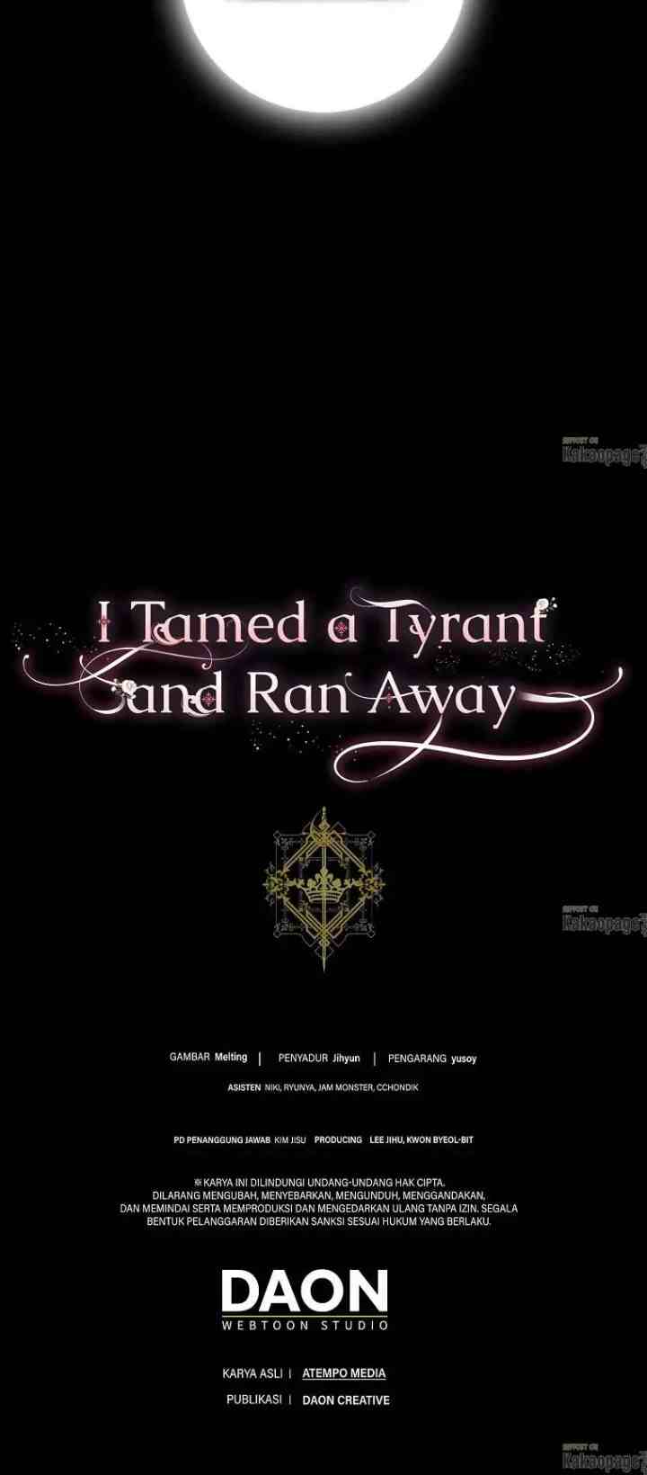 I Tamed a Tyrant and Ran Away chapter 70 halaman 19