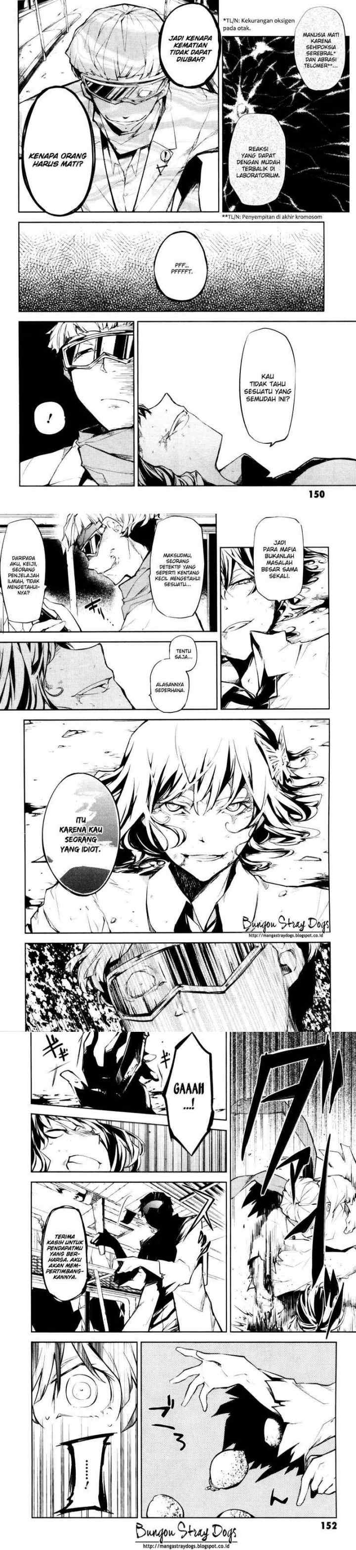 Bungou Stray Dogs chapter 8 halaman 4