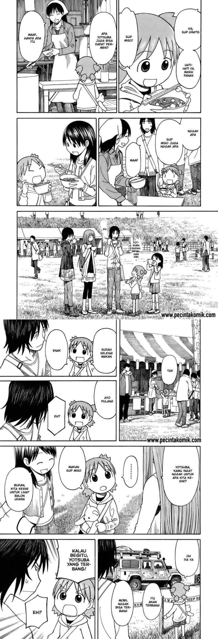 Yotsuba to! chapter 61 halaman 9