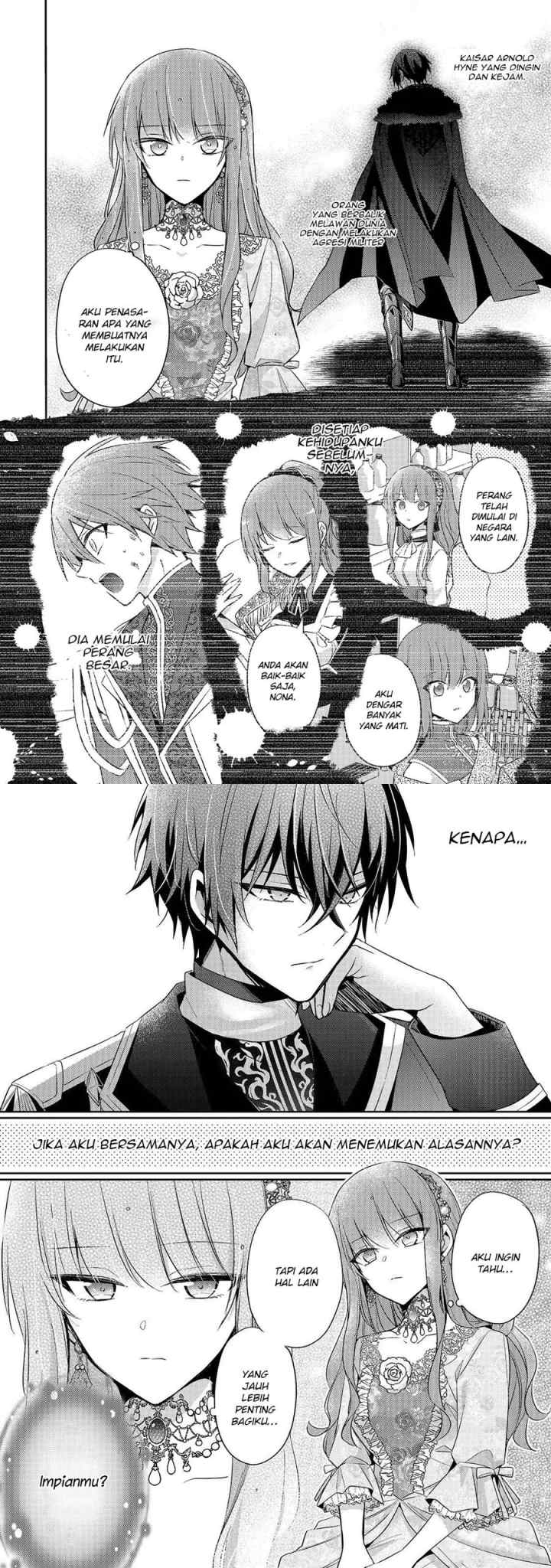 The Villainess Wants to Enjoy a Carefree Married Life in a Former Enemy Country in Her Seventh Loop! chapter 2 halaman 6