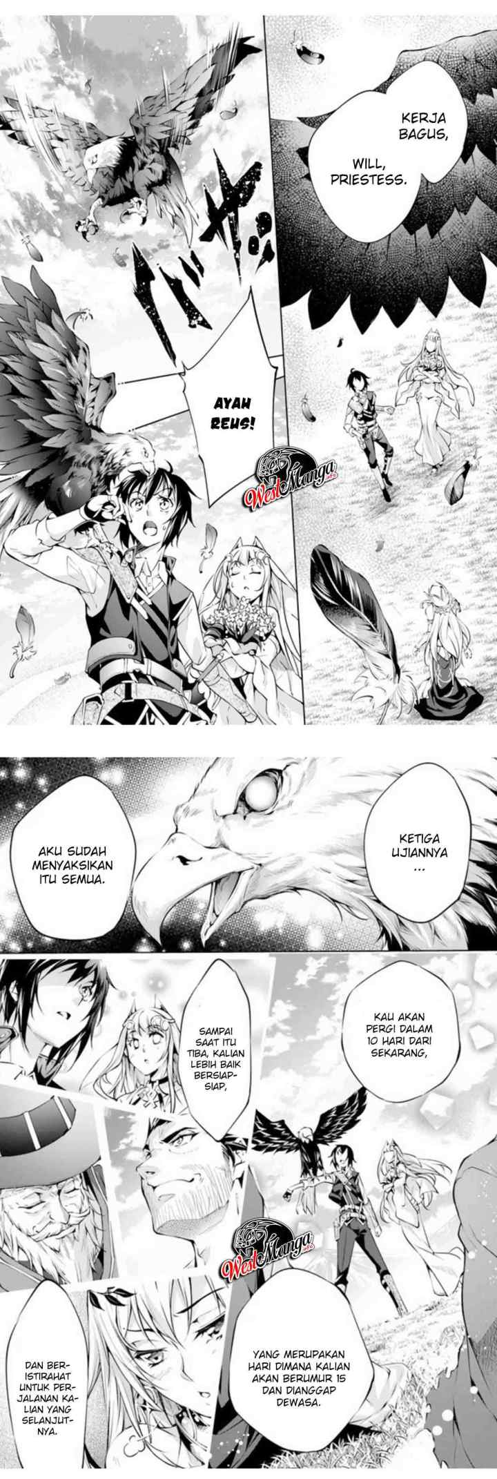 Kamigami ni Sodaterare Shimo no, Saikyou to Naru chapter 8 halaman 6