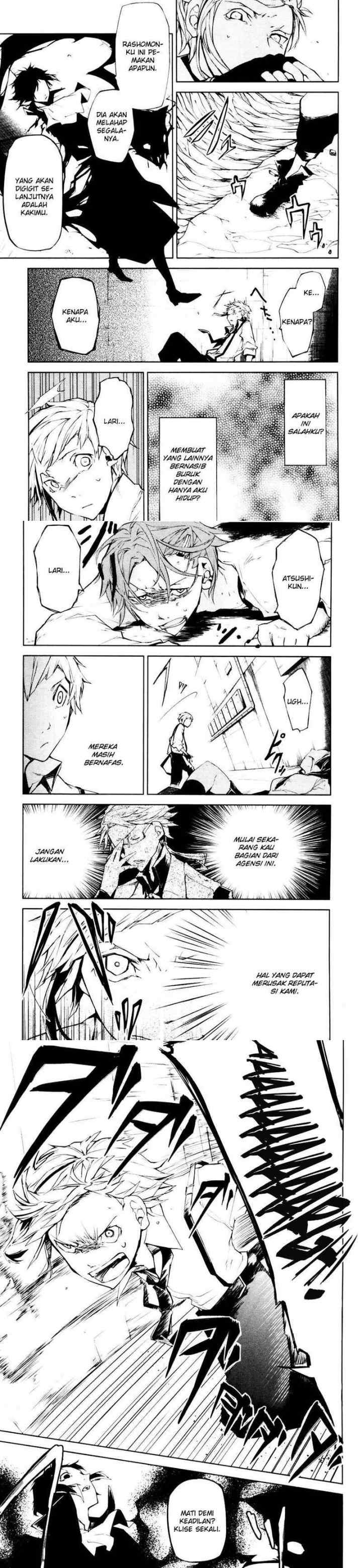 Bungou Stray Dogs chapter 4 halaman 8
