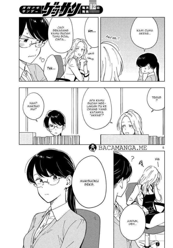 Sensei wa Koi wo Oshierarenai chapter 6 halaman 5
