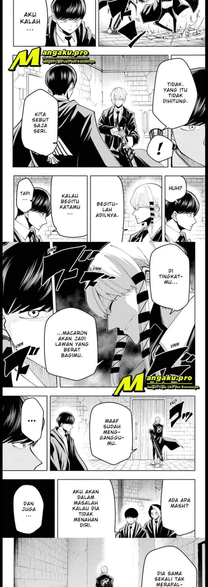 Mashle: Magic and Muscles chapter 57 halaman 8