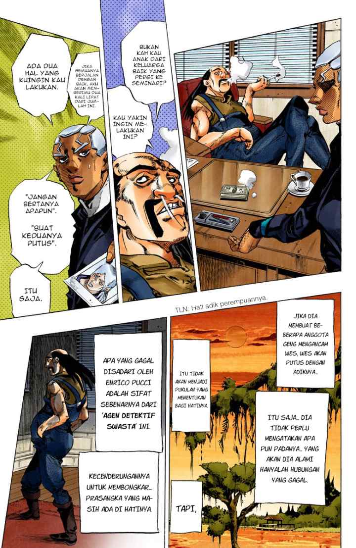 JoJo no Kimyou na Bouken - Stone Ocean chapter 128 halaman 11