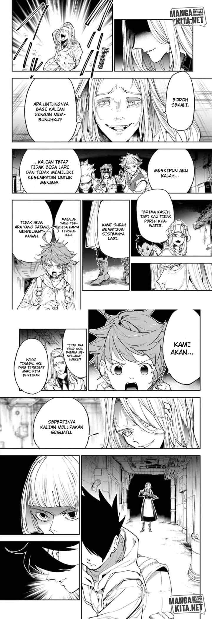 Yakusoku no Neverland chapter 169 halaman 8