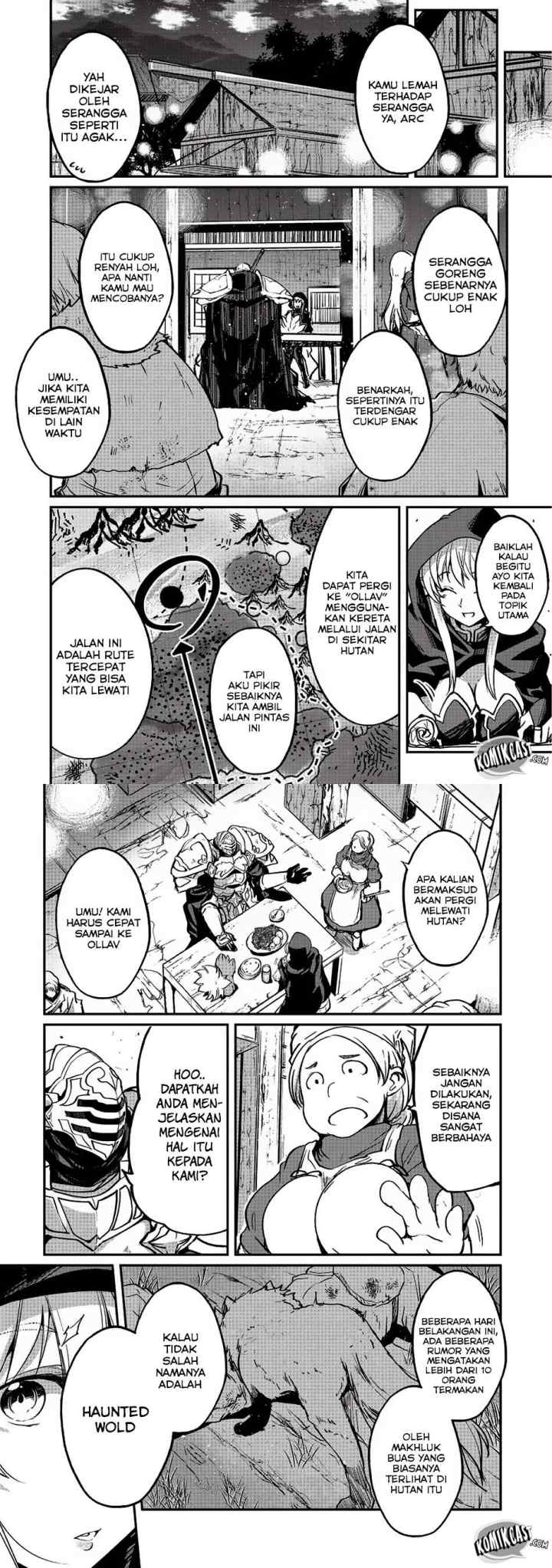 Gaikotsu Kishi-sama, Tadaima Isekai e Odekakechuu chapter 11 halaman 4