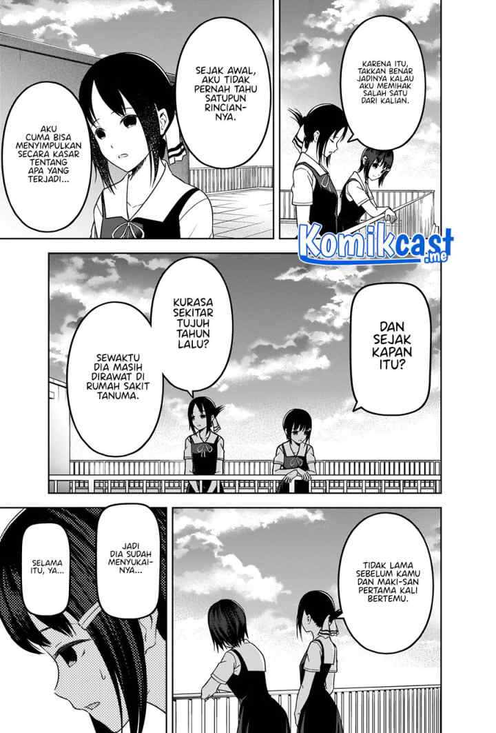 Kaguya-sama wa Kokurasetai: Tensai-tachi no Renai Zunousen chapter 273 halaman 16