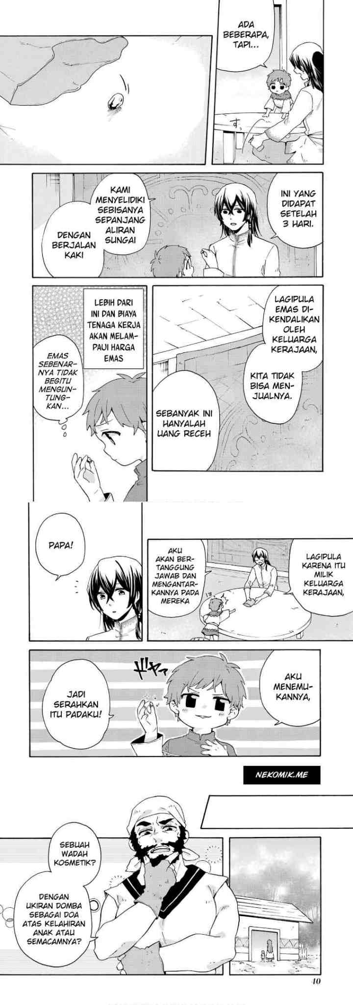 Tada Shiawasena Isekai Kazoku Seikatsu chapter 15 halaman 5