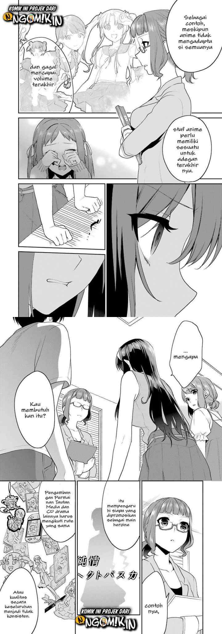 Saenai Heroine no Sodatekata: Koisuru Metronome chapter 28 halaman 9
