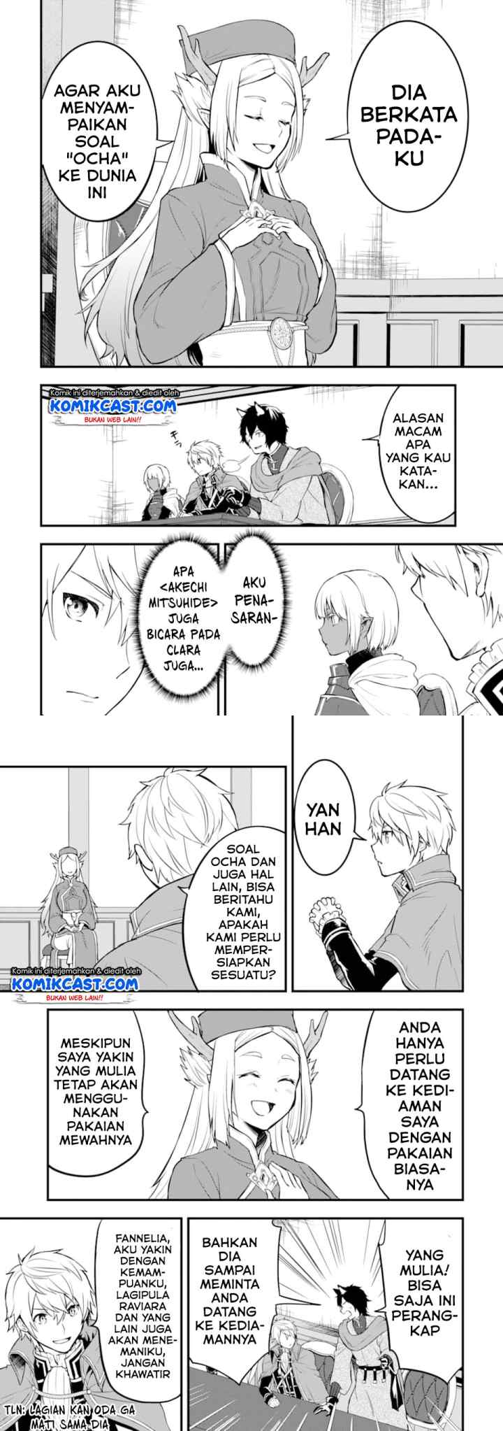 Oda Nobunaga to Iu Nazo no Shokugyo ga Mahou Kenshi yori Cheat Dattanode, Oukoku wo Tsukuru Koto ni chapter 22 halaman 8