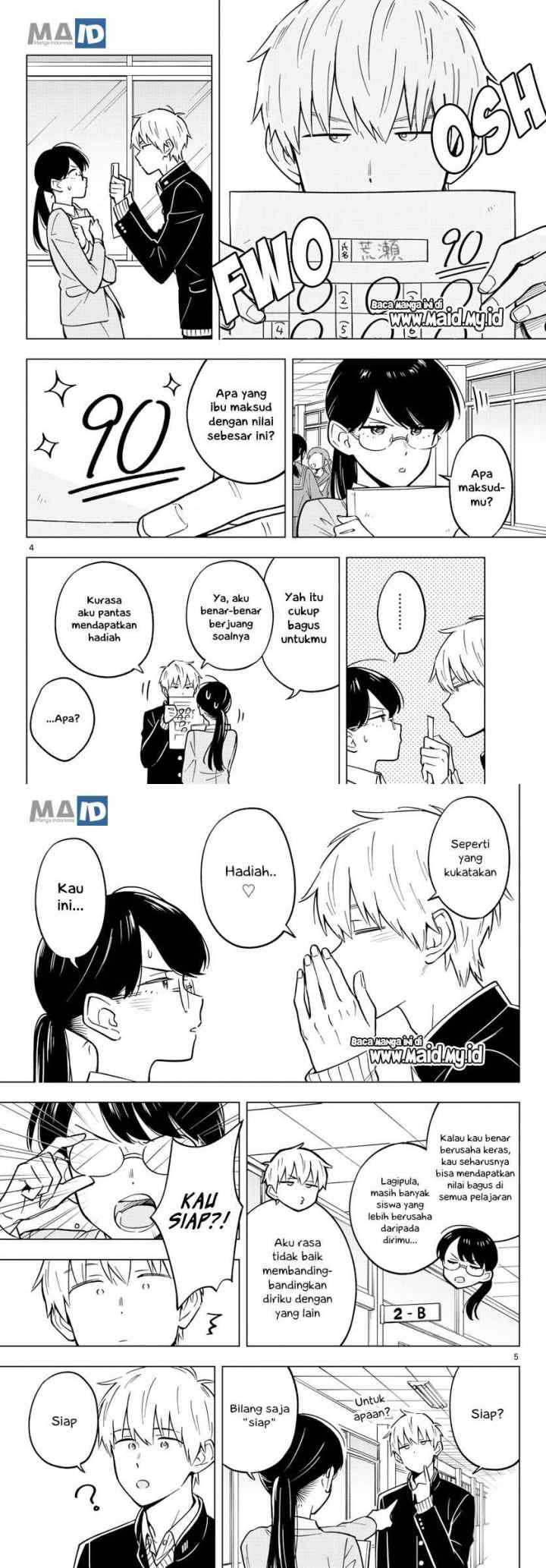 Sensei wa Koi wo Oshierarenai chapter 16 halaman 5