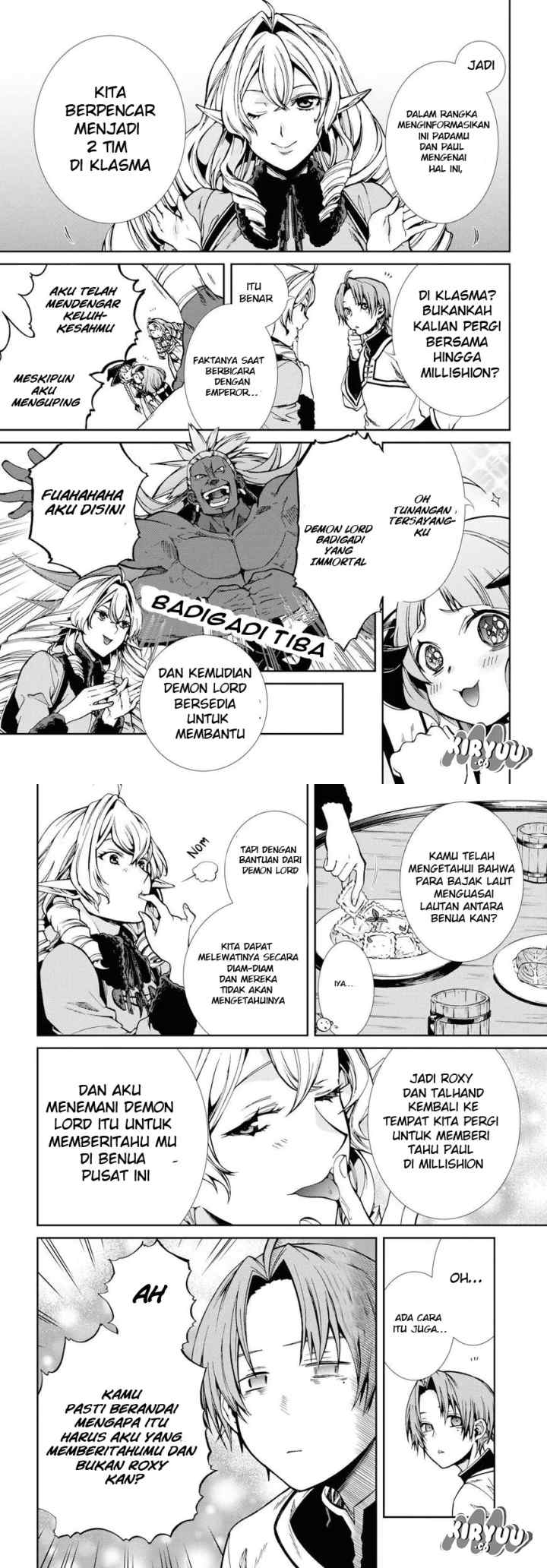 Mushoku Tensei: Isekai Ittara Honki Dasu chapter 53 halaman 4