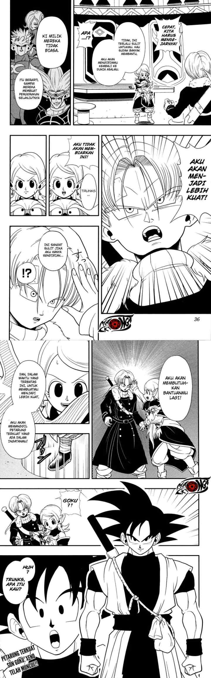 Super Dragon Ball Heroes: Dark Demon Realm Mission! chapter 1 halaman 16
