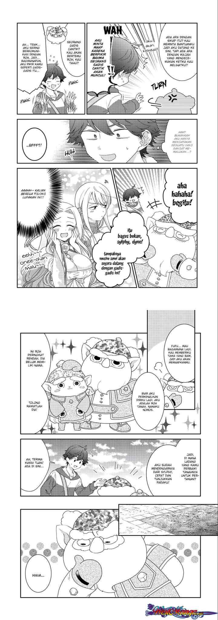 Seirei-tachi no Rakuen to Risou no Isekai Seikatsu chapter 10 halaman 10