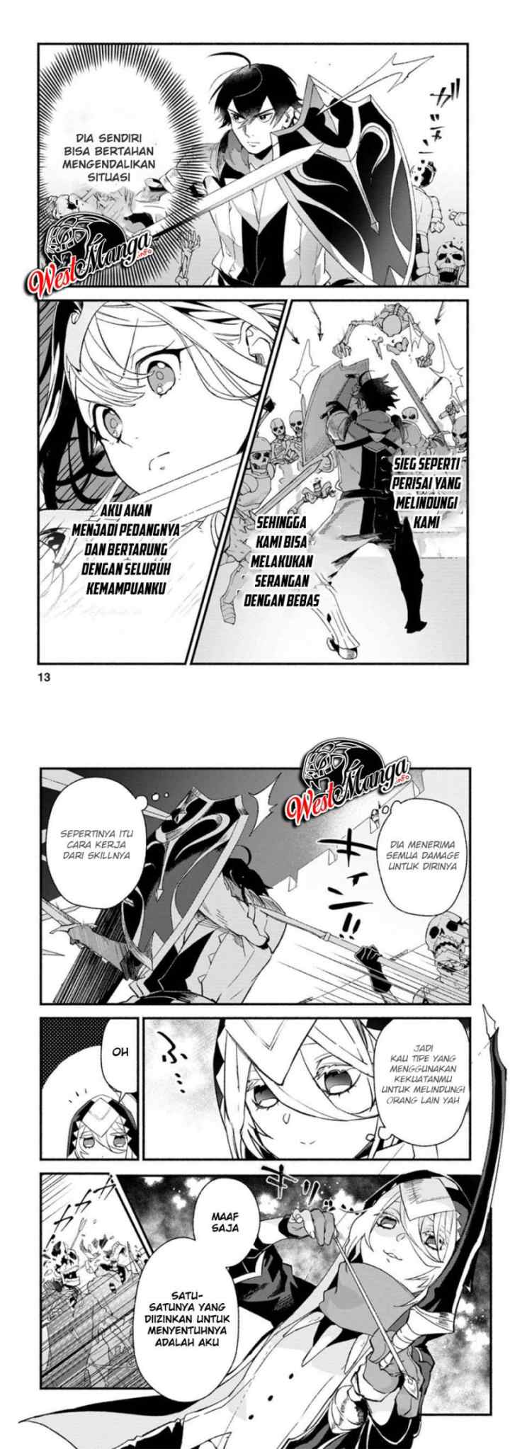Sono Monban, Saikyou Nitsuki: Tsuihou Sareta Bougyo Ryoku 9999 no Senshi, Outo no Monban Toshite Musou Suru chapter 6 halaman 7
