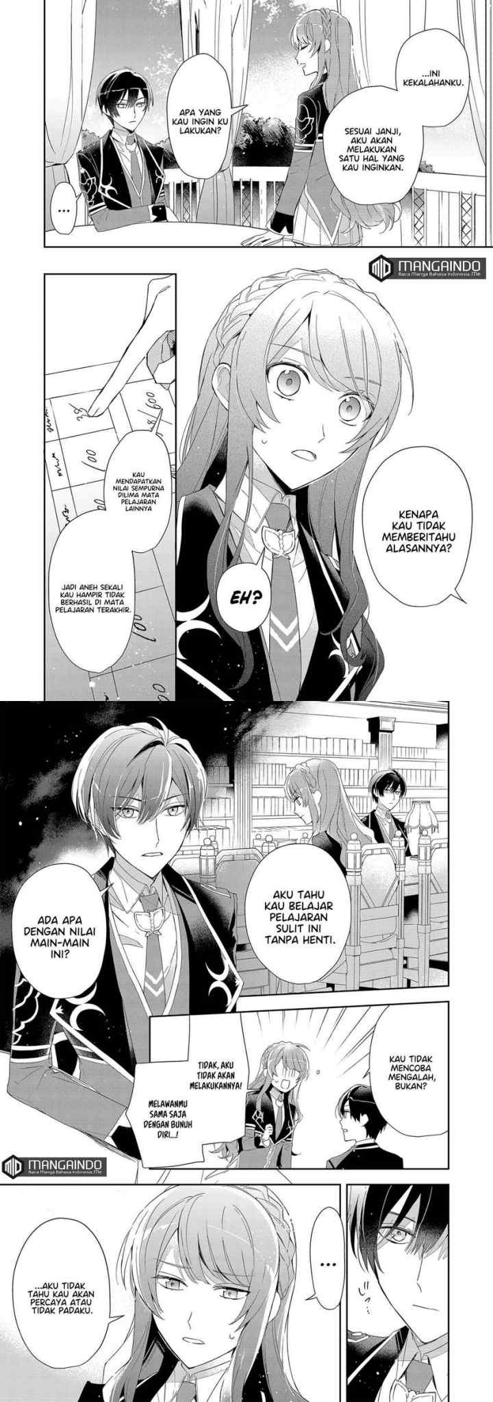 Akuyaku Reijou to Akuyaku Reisoku ga, Deatte Koi ni Ochitanara chapter 4 halaman 8