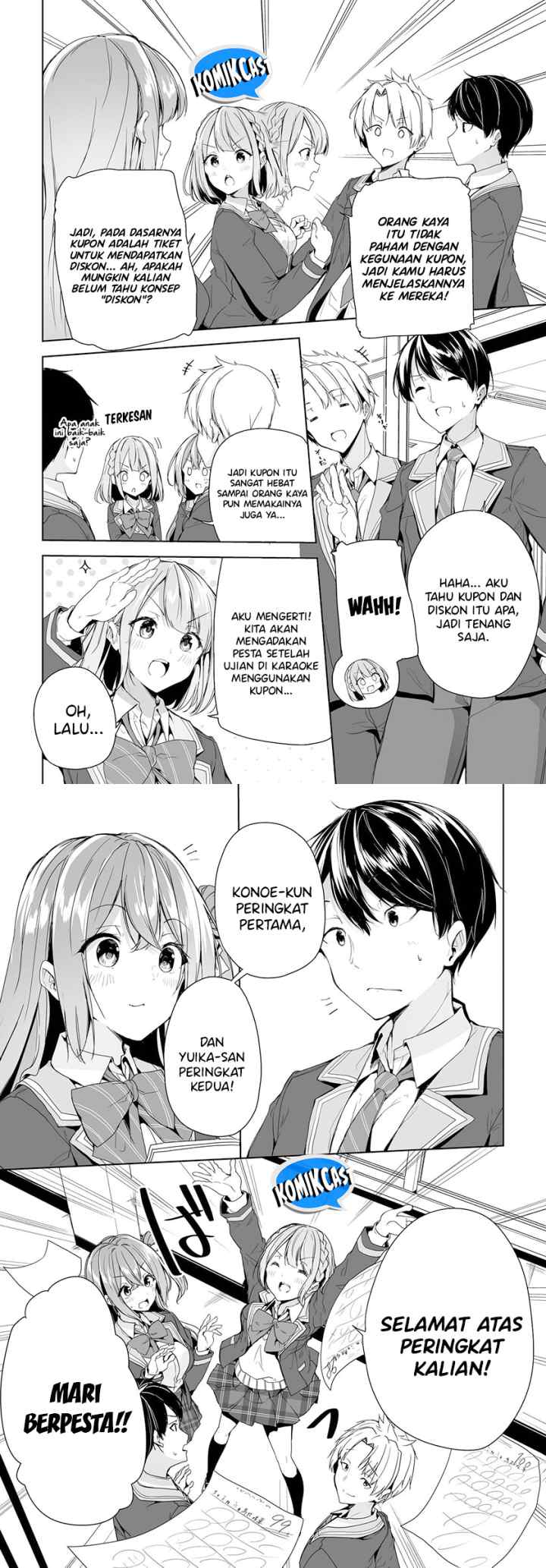 Danshi dato Omotteita Osananajimi to no Shinkon Seikatsu ga Umakuiki sugiru Kudan ni Tsuite chapter 5 halaman 5