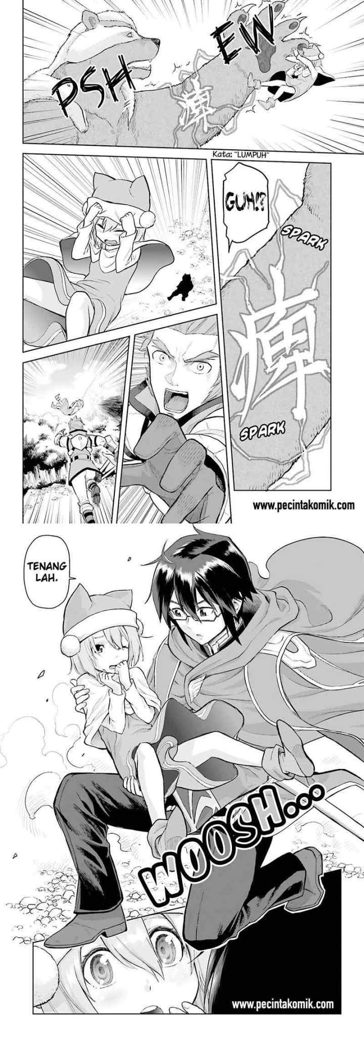 Konjiki no Moji Tsukai: Yuusha Yonin ni Makikomareta Unique Cheat chapter 5 halaman 12