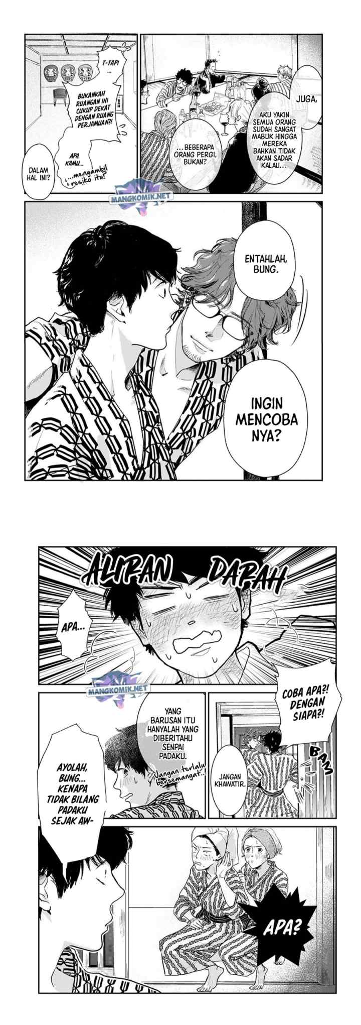 Me no Doku Sugiru Shokuba no Futari chapter 9.4 halaman 9