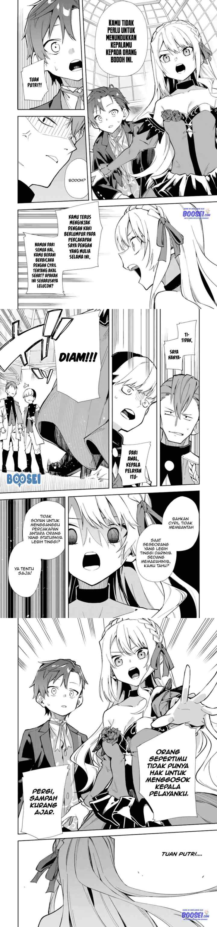 Akuyaku Reijou no Shitsuji-sama Hametsu Flag wa Ore ga Tsubusasete Itadakimasu chapter 14 halaman 7