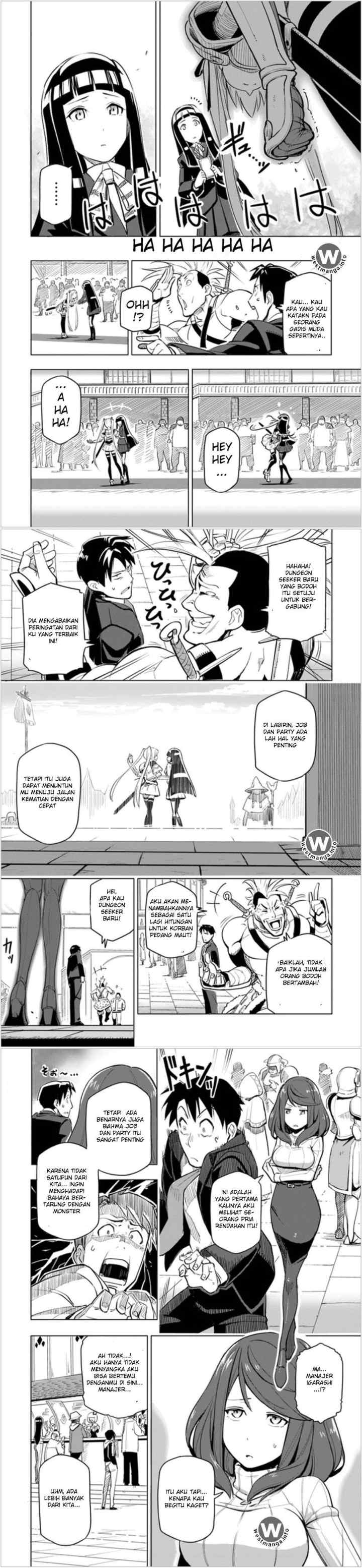 Sekai Saikyou no Kouei: Meikyuukoku no Shinjin Tansakusha chapter 1 halaman 8