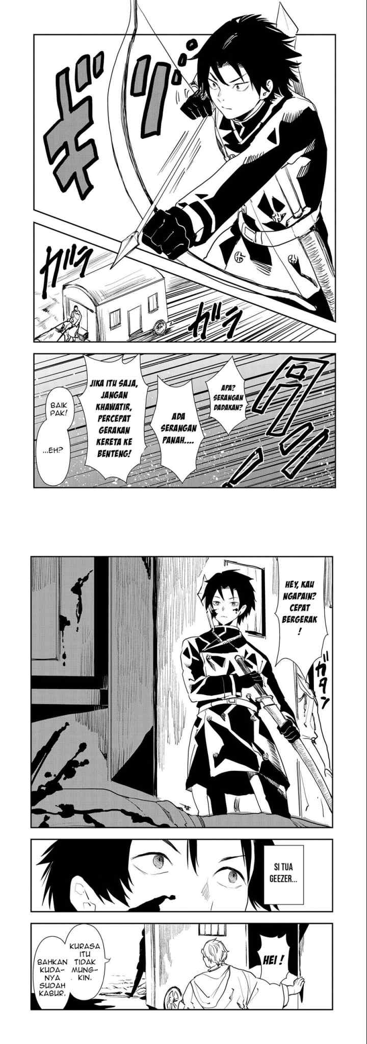 When I Reincarnated I Was a Soldier?! ~A Man Called the Red Shinigami~ chapter 5 halaman 7