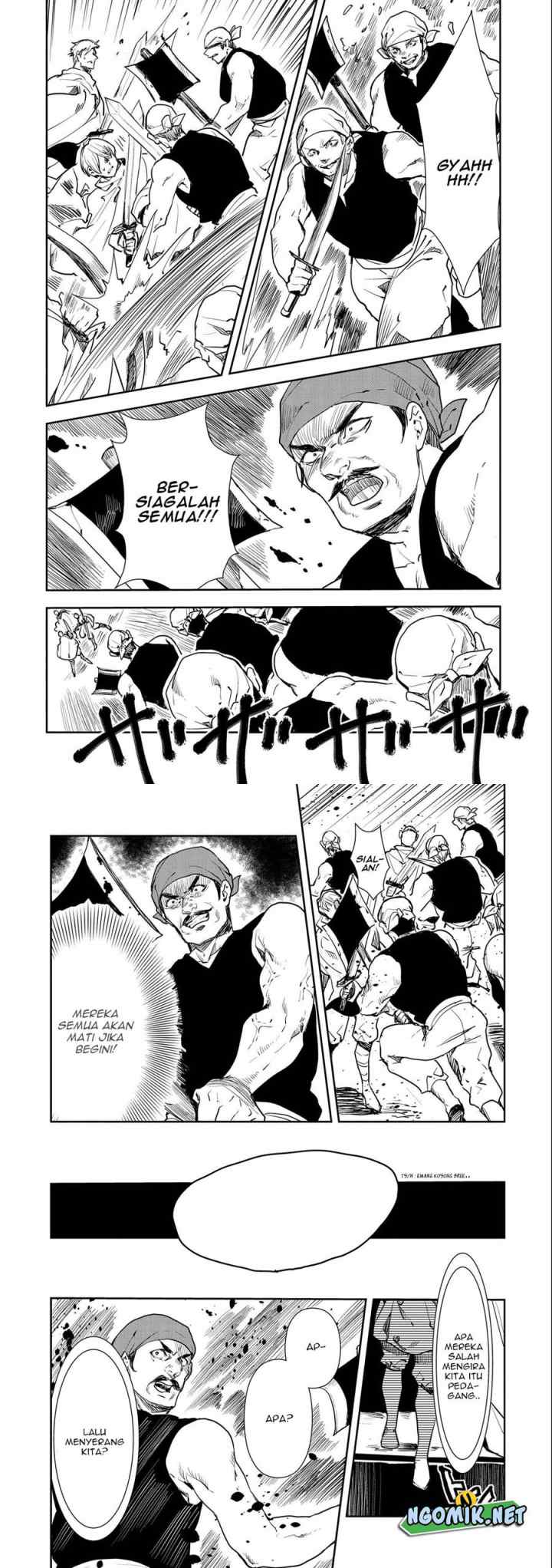 When I Reincarnated I Was a Soldier?! ~A Man Called the Red Shinigami~ chapter 2 halaman 9