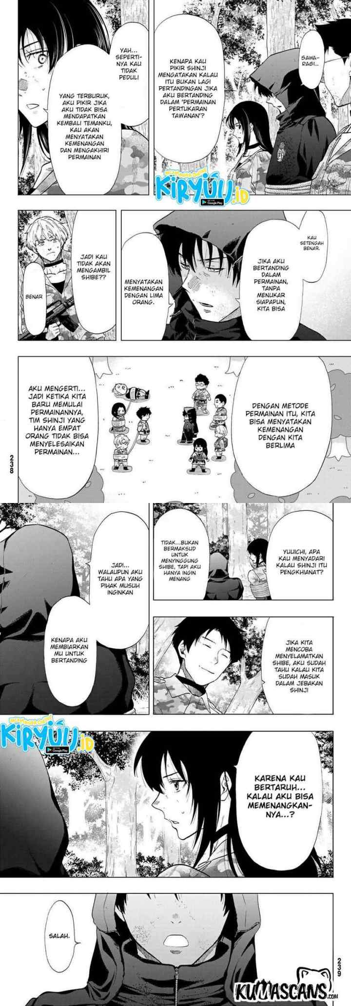 Tomodachi Game chapter 86 halaman 14