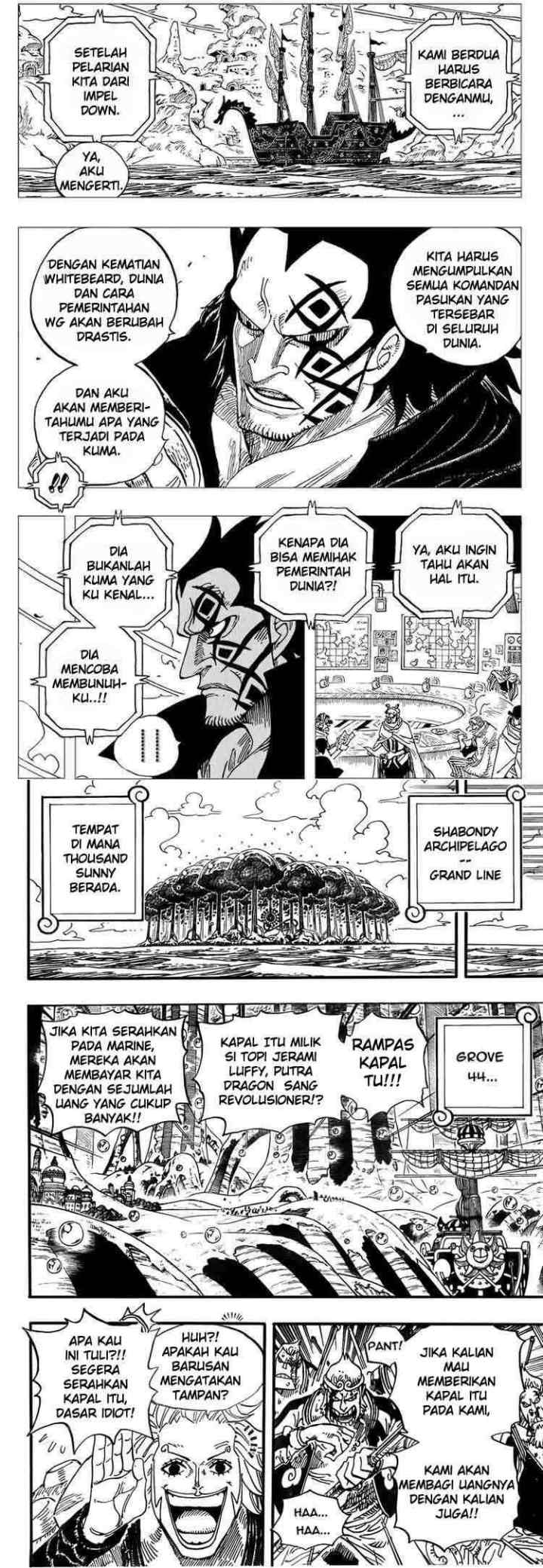 One Piece chapter 593 halaman 6